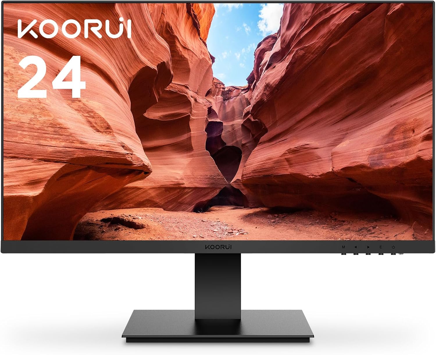 KOORUI 24 Inch FHD Monitor Review: Sleek & Efficient!