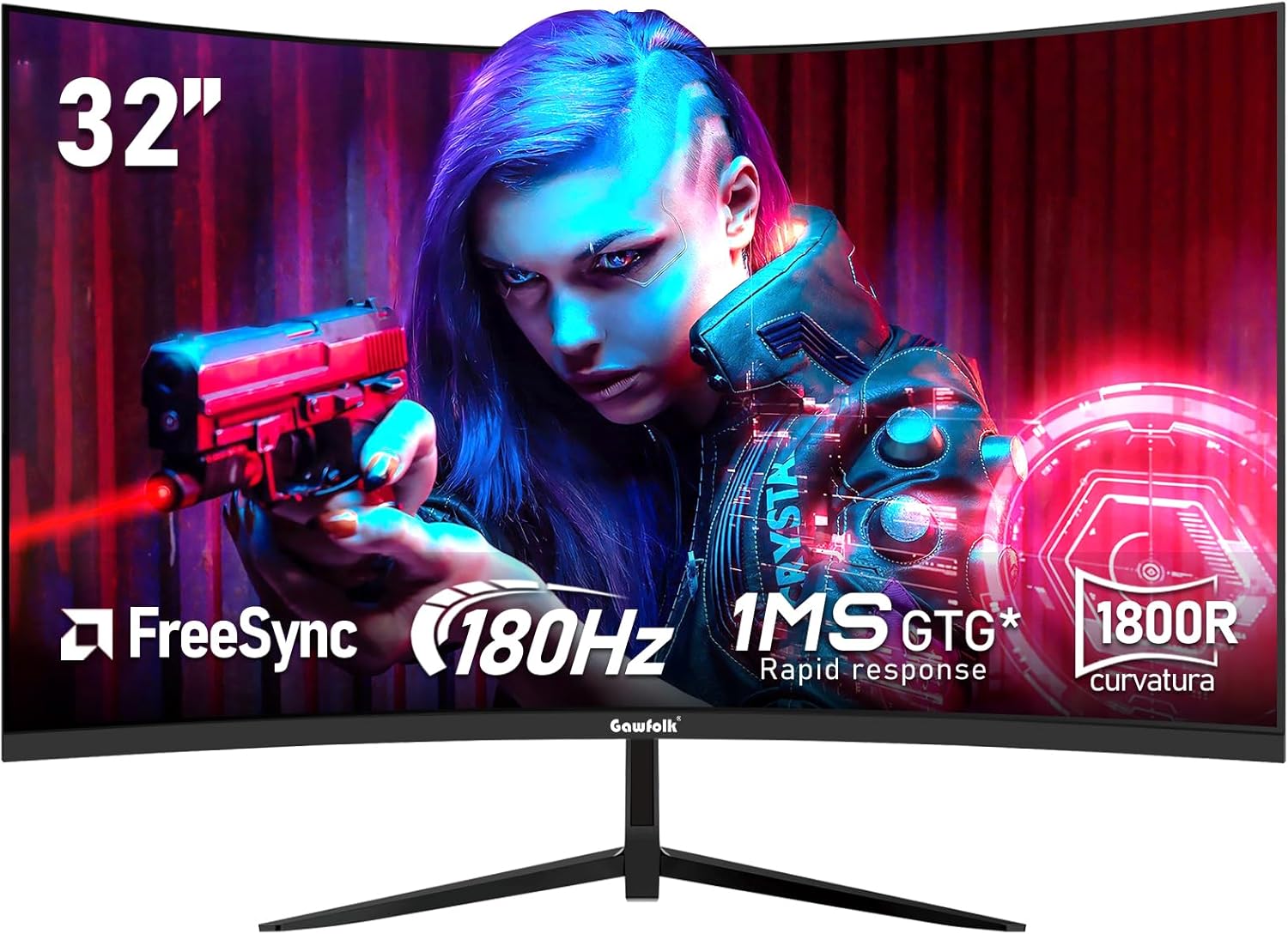Gawfolk 32 Inch Curved Monitor Review: Gaming Excellence Unleashed