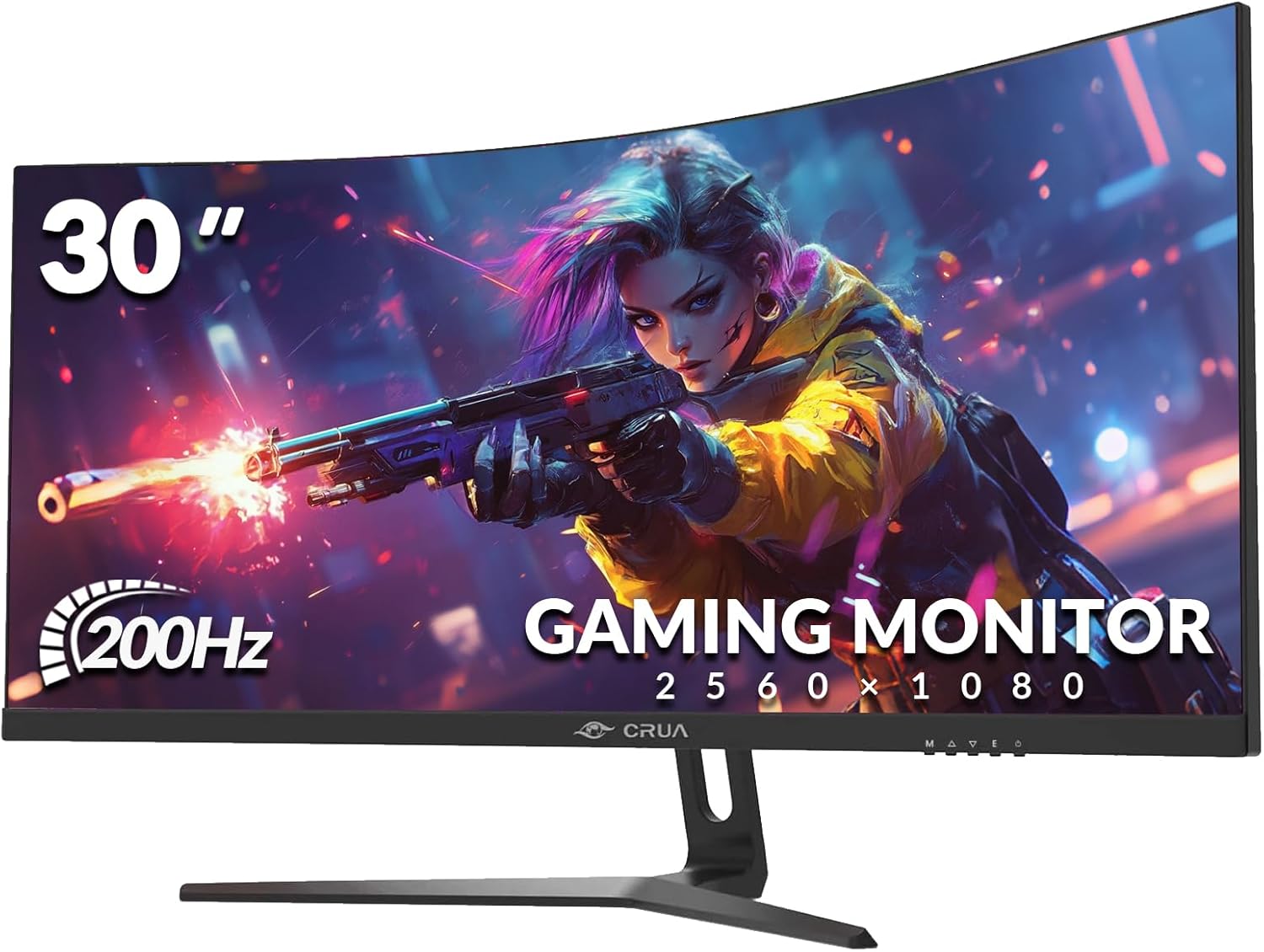 CRUA 30 Inch Curved Gaming Monitor Review
