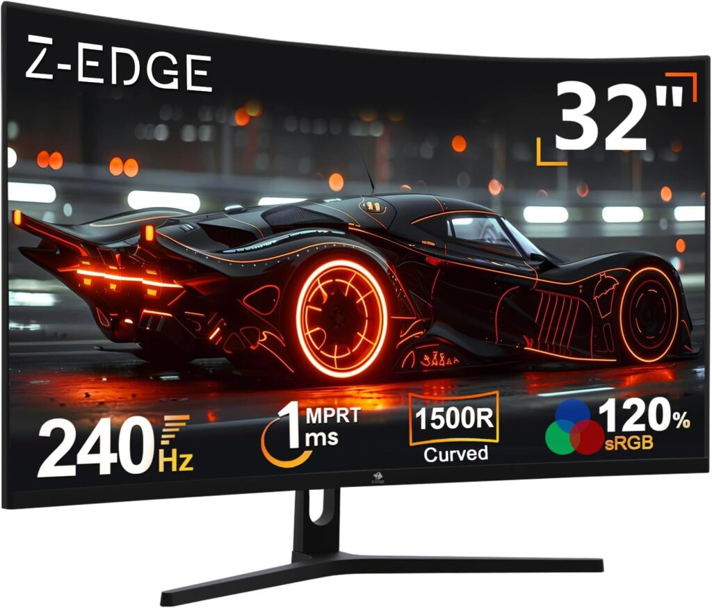 Z-Edge 32 Inch Curved Gaming Monitor UG32P Analysis: Big Screen, Real ...